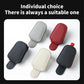 Multi-color sun visor clip glasses storage cases in black, gray, beige, red