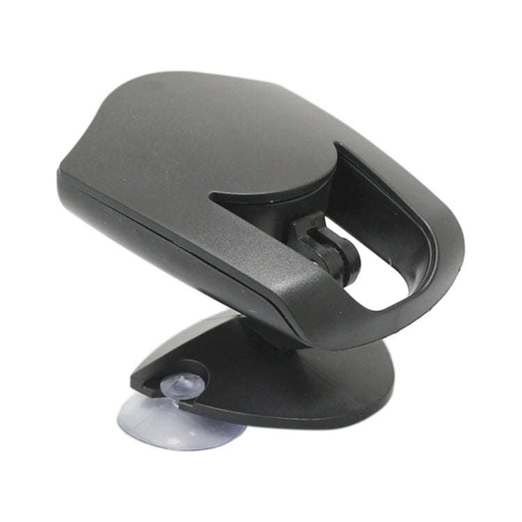Black vehicle compass ornament with suction cups under the base