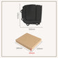Convertible rear platform hinge cover with right-side mounting tabs and housing, size marked