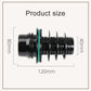 Turbo boost connector size diagram: 120mm long, 40mm wide, 80mm high