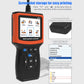 OBD2 scanner with color screen and button panel for settings and screenshot storage