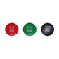 Set of round START ENGINE STOP buttons: red, green, and black