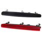 High position brake light bar, showing black housing and red lens