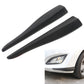 Long silicone bumper strip set (2-pack) in black, smooth flexible edge