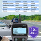 MS310 OBDII/EOBD car battery tester with language menu and BT buttons