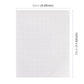 Faux vent decal sticker size guide, 24 cm wide by 29 cm tall