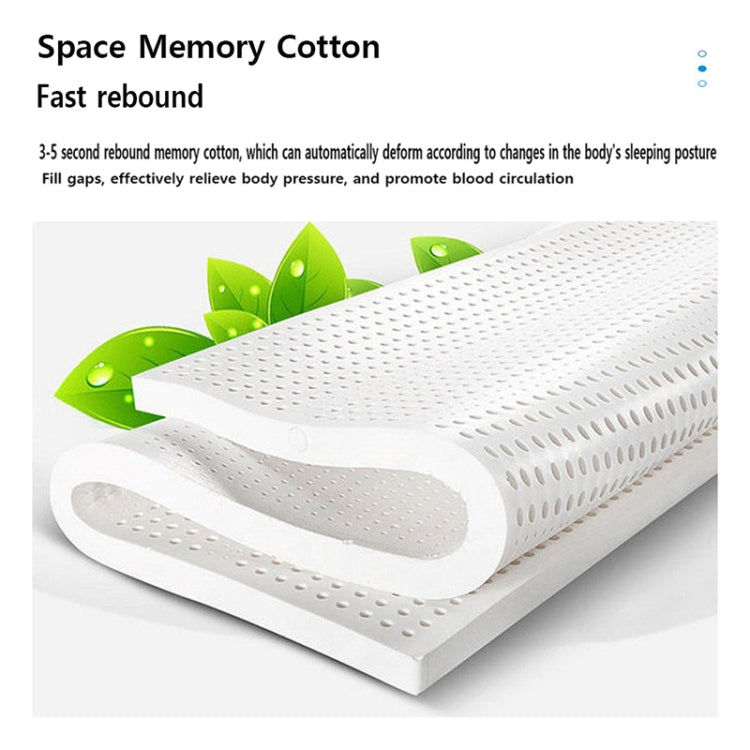 Memory-cotton style mattress with perforated support layer