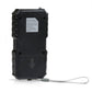 Infrared frequency tester back cover, black body with instruction panel and wrist strap