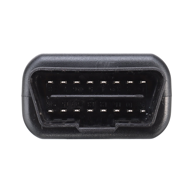 OPCOM V1.95 OBD2 diagnostic scan tool OBD connector port underside, black