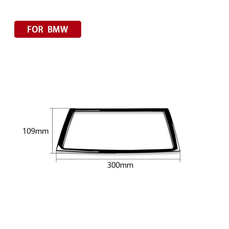 Black navigation frame sticker dimensions: 300mm wide, 109mm high