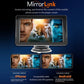 MirrorLink MP5 receiver with mirrored video display on built-in screen