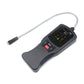 Car brake fluid tester pen with side body, digital display, and metal probe tip cable