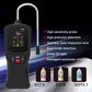 Car brake fluid moisture tester pen with display showing moisture levels and attached probe