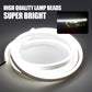 White flexible LED strip light coiled for car daytime running light