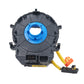 Clock spring module with blue inner contact ring and two electrical connectors