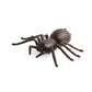 Brown simulated spider remote-control toy