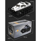 RC tank model retail box with size measurements and product image
