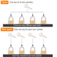 Padlock diagram showing multiple copper locks and matching keys