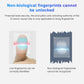 Fingerprint sensor security illustration showing live scan identification