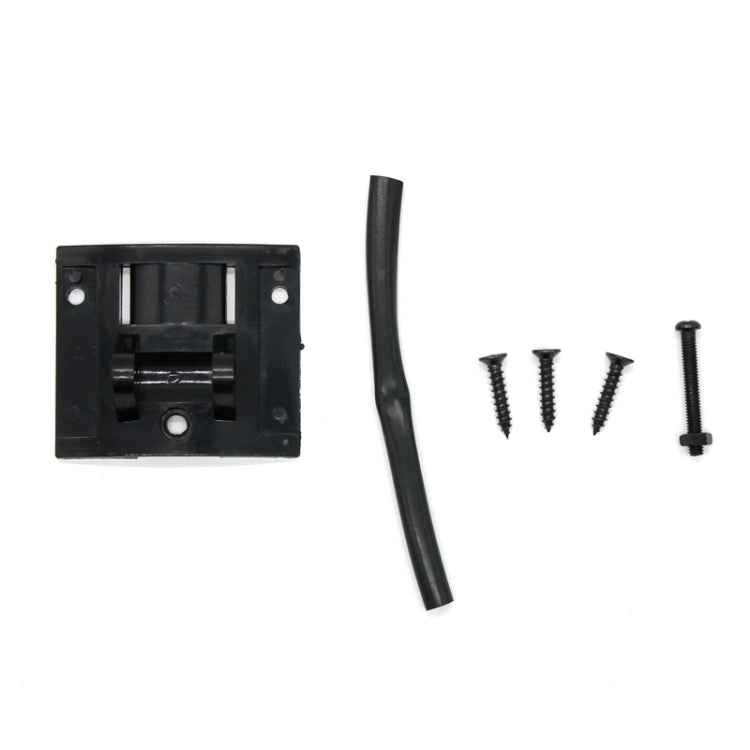 Tachometer mounting bracket, black sensor lead, and four screws