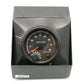 3.75-inch 12V car tachometer in retail box with RPM x1000 gauge visible