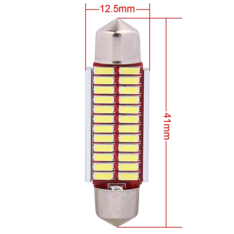 41mm LED license plate bulb, 12.5mm x 4mm LED strip size diagram