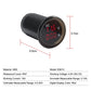 DC voltmeter and ammeter gauge, red LED display on round bezel