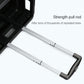 Foldable pull-rod handle for a black car storage box