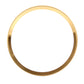 Gold wheel hub decoration ring with chrome inner trim