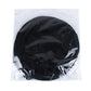 Black foldable car window shade packed in a clear plastic bag