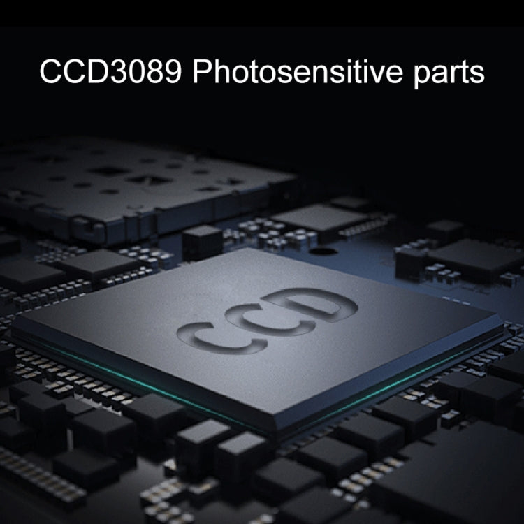 Camera image sensor chip on a circuit board with metallic surface