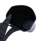 Black car umbrella organizer holder cup with snap clip and open top