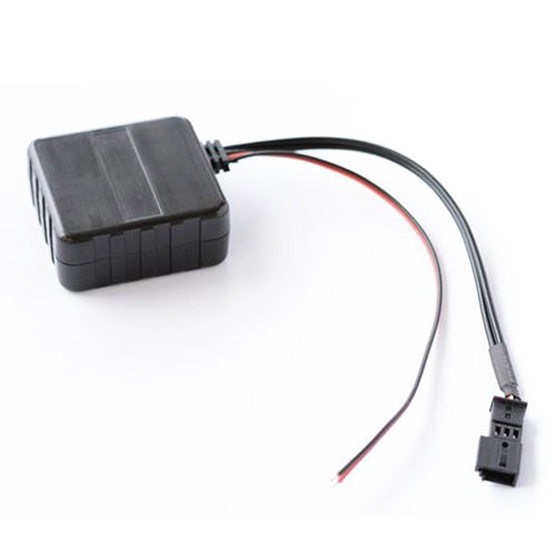 Car Bluetooth AUX adapter module cable, black wires with inline connector