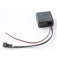 Car Bluetooth AUX adapter module cable with two plugs and short wire leads