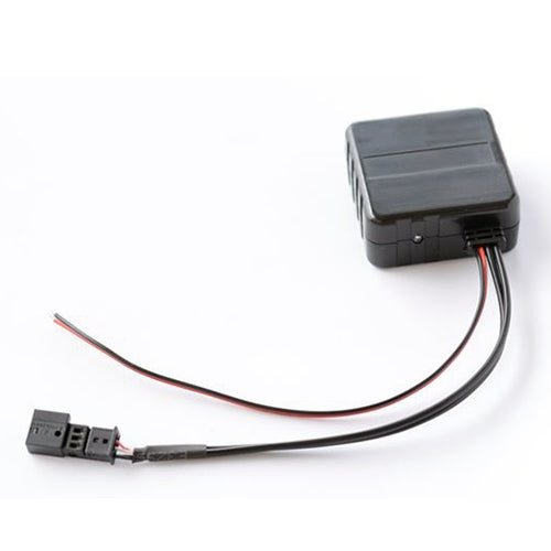 Car Bluetooth AUX adapter module cable with two plugs and short wire leads