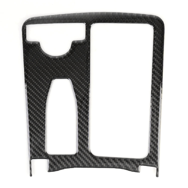 Carbon fiber-style water cup panel sticker with two rectangular openings and tabs