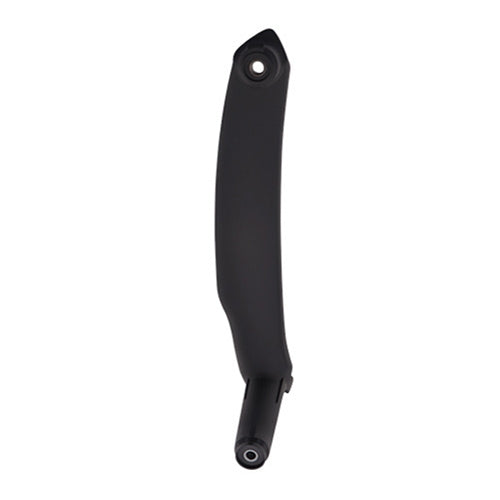 Inner door armrest handle pull, black lever with mounting pins