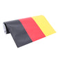 German flag car vinyl wrap sticker roll, wide black red yellow stripe panel