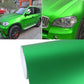 Green metallic matte car vinyl wrap sheet roll with smooth surface