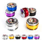 Multi-color quick-release steering wheel hub adapter kit set with bolt patterns