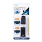 Vehicle mounted glasses clip retail package for LW-1607, black carbon-fiber clip