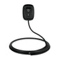 Black on/off rocker switch with cable and coiled wire bundle