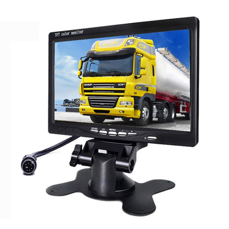 Dual camera rearview monitor with 7-inch display and two connected rear cameras