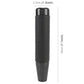Black long column car shift knob, size 18x3.3cm shown
