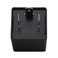 LED turn signal flasher relay, underside terminals with three metal prongs