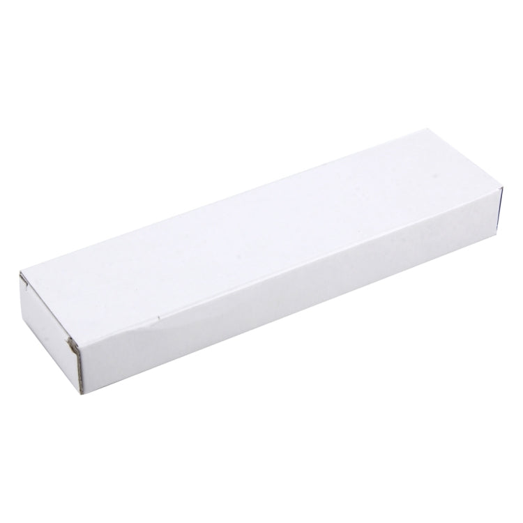 Rectangular white product box packaging
