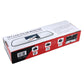 Retail box for TFT LCD color car monitor set, with product images and icons