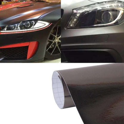 Metallic black car vinyl decal sheet, roll with backing liner