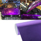 Purple electroplated vinyl car decal sticker roll