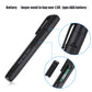 Brake fluid tester tool showing battery compartment door and LED control panel